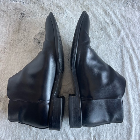 Everlane The Modern Black Leather Ankle Boot 9.5 - Picture 6 of 15